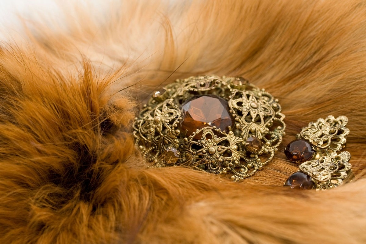 Klassisk vintage broche