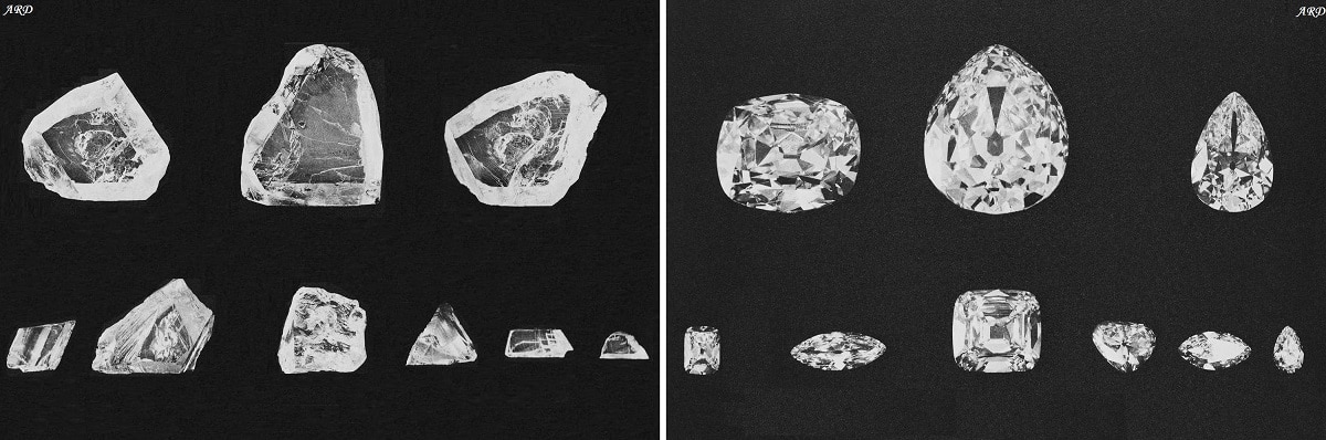Slibning og kløvning af Cullinan diamanten