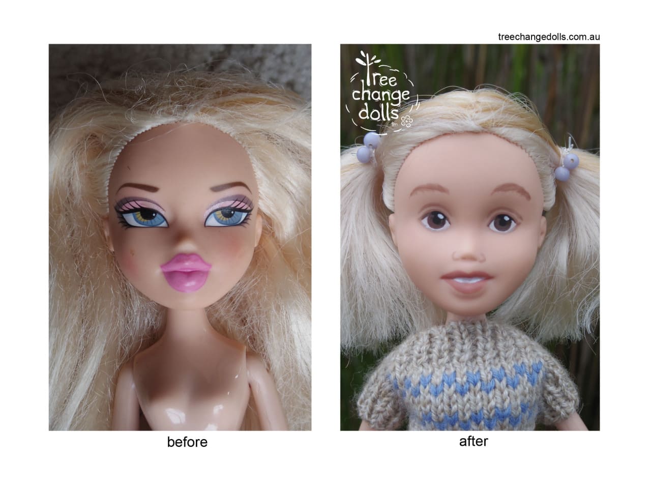 Bratz dukke forvandling