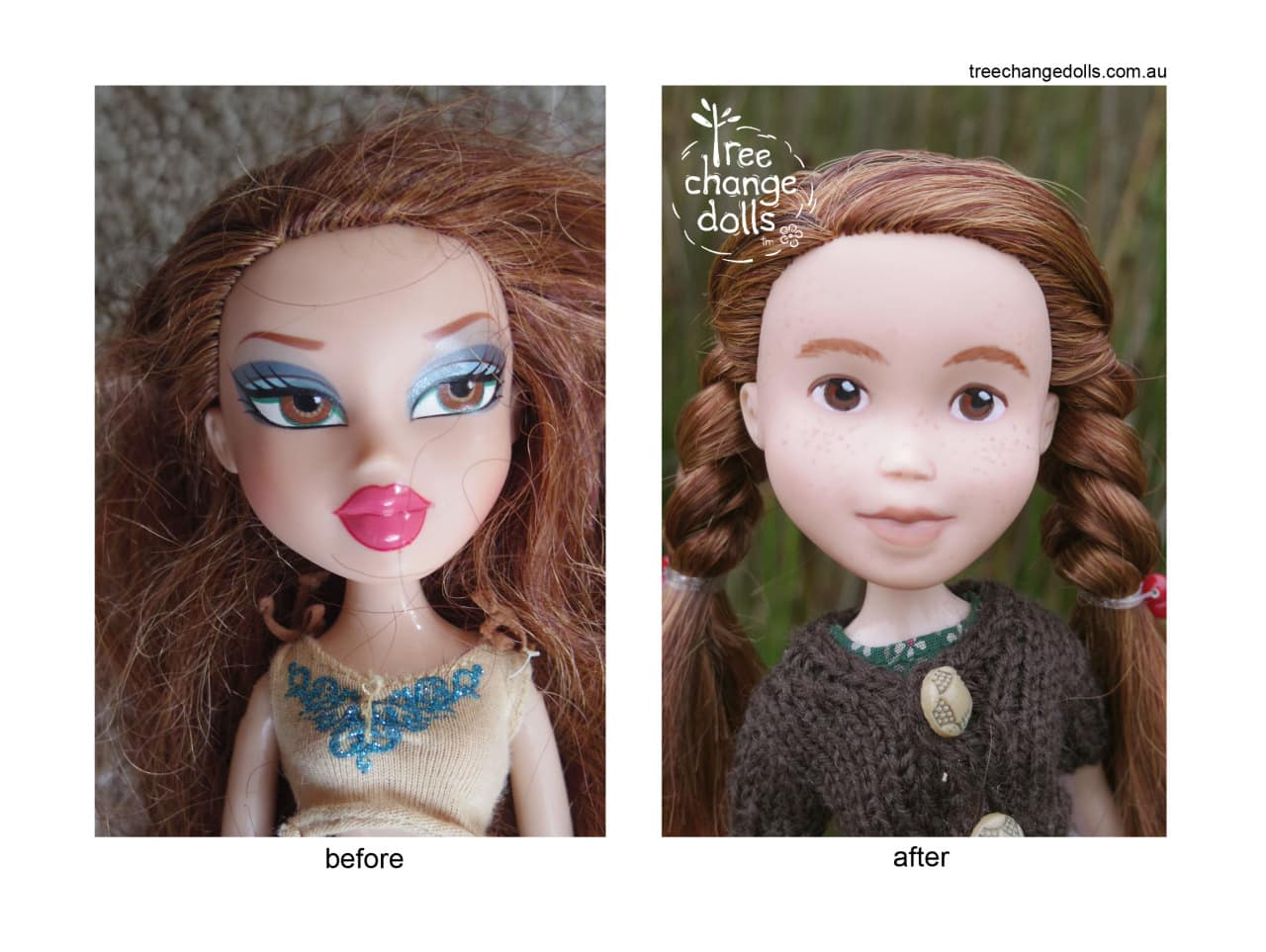 Bratz dukke forvandling