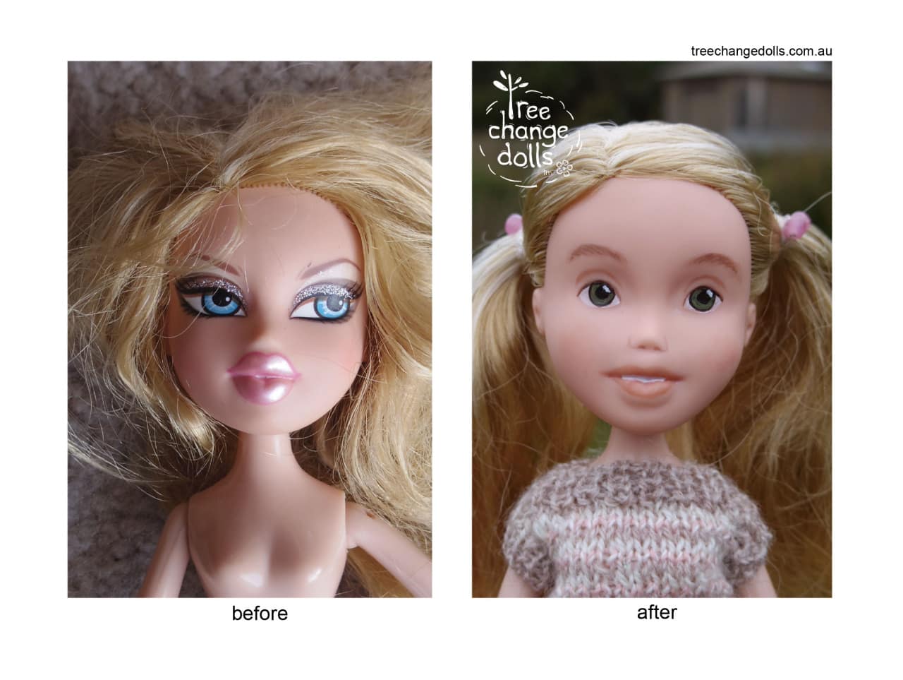 Bratz dukke forvandling