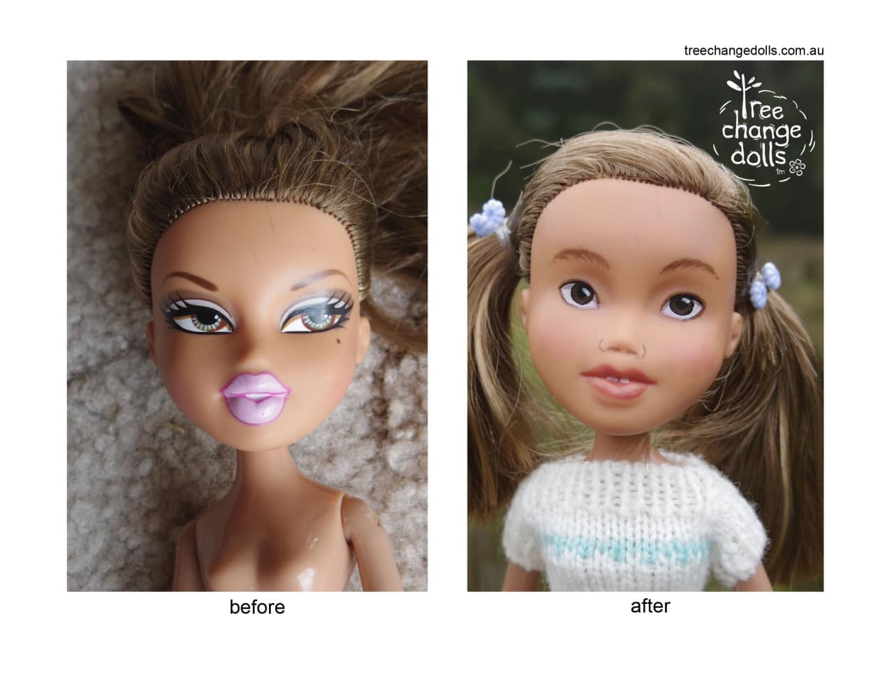 Bratz dukke forvandling