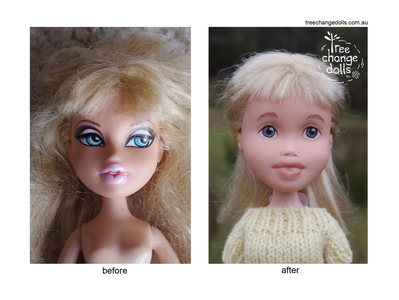 Bratz dukke forvandling