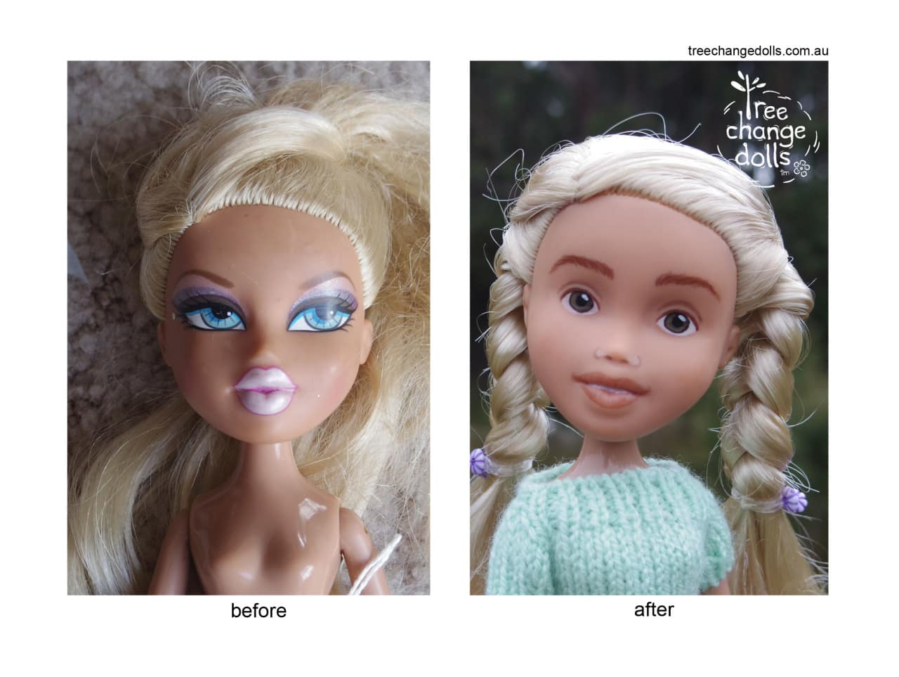 Bratz dukke forvandling