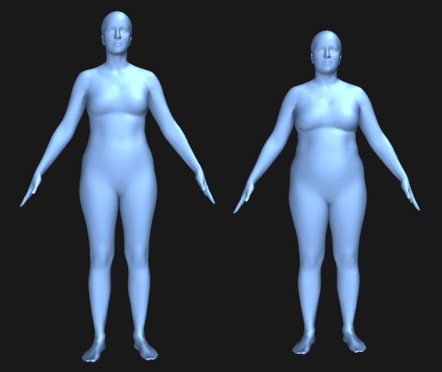 Plus size model vs. almindelig kvinde
